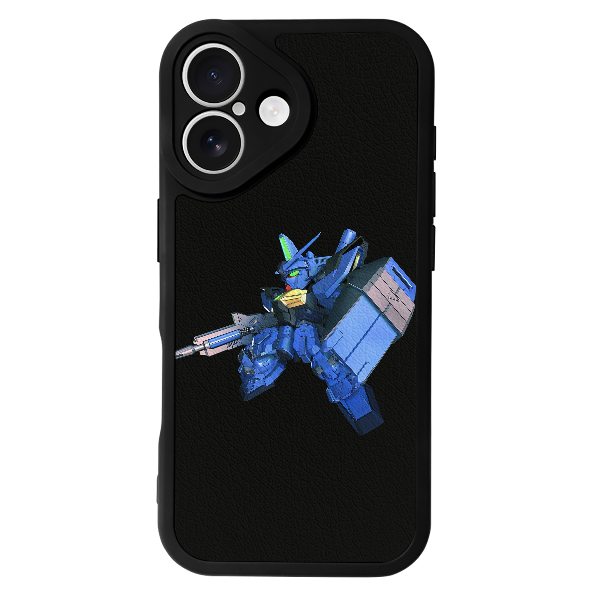 （画像用） 機動戦士ガンダム Mobile Suit Gundam 【iPhone 16シリーズ対応】シリコンスマホケース（レザー調） 材質：シリコン